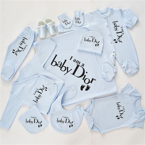 newborn baby Dior clothes